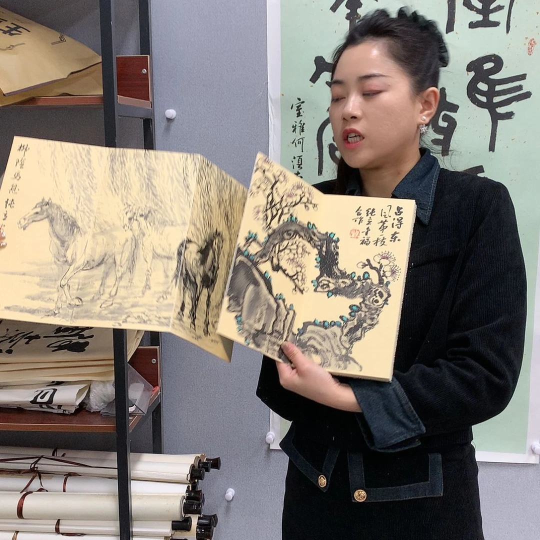 【闪购商品】国画叶金福册页醉翁亭记