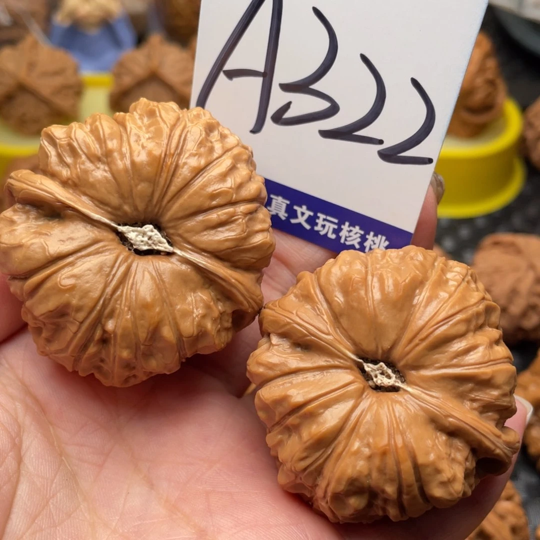 桃核把件南瓜墩45