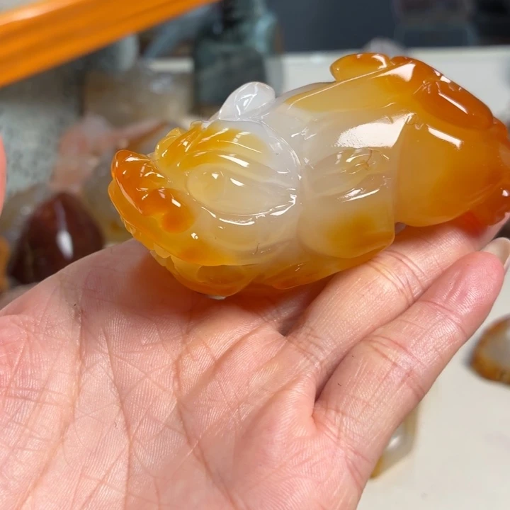 玛瑙/玉髓未镶嵌吊坠(不含链)