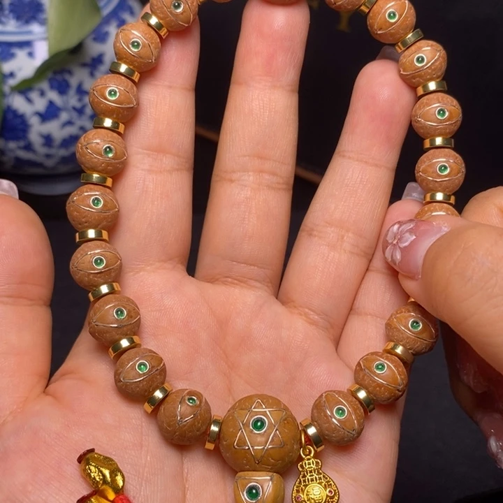 凤眼菩提手串尼泊尔