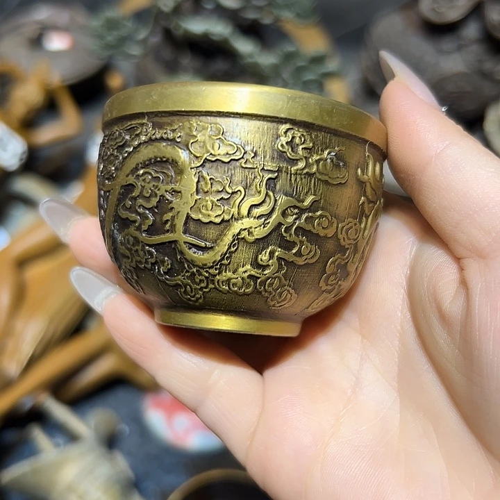 黄铜摆件，文房工艺品摆件