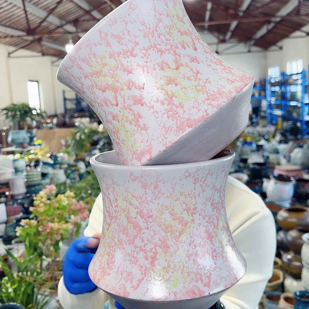 花盆紫砂高20口19