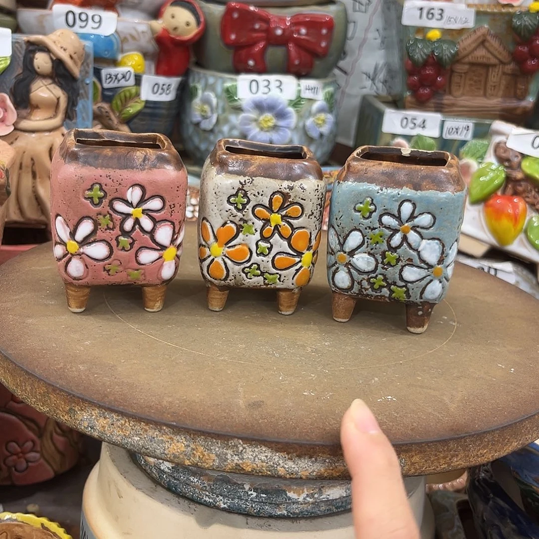 粗陶多肉花盆花盆