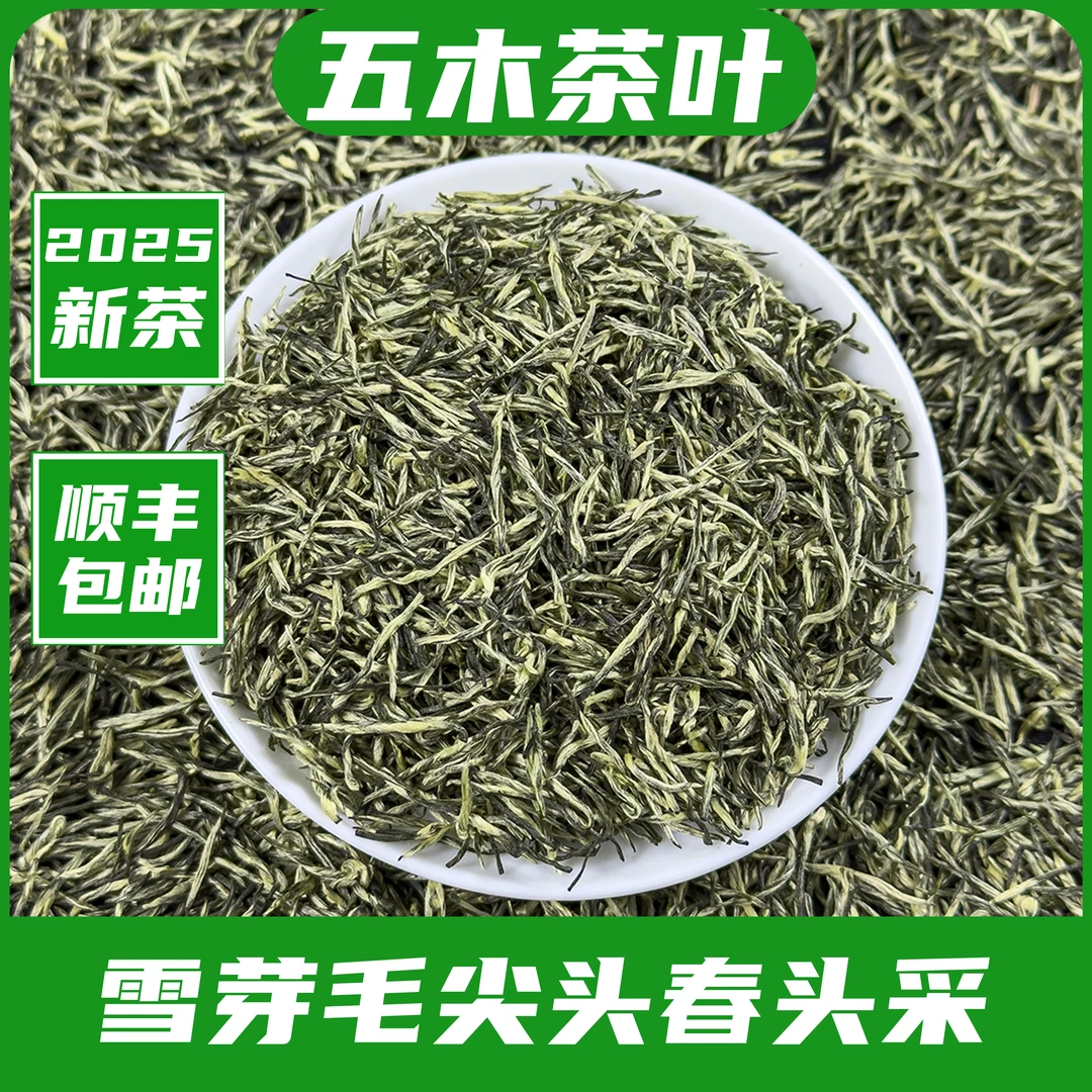 2025新茶头春头采明前绿茶醇厚香浓雪芽毛尖茶叶【五木M06】