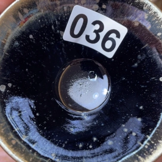 茶盏沐雨茶器柴烧主人杯