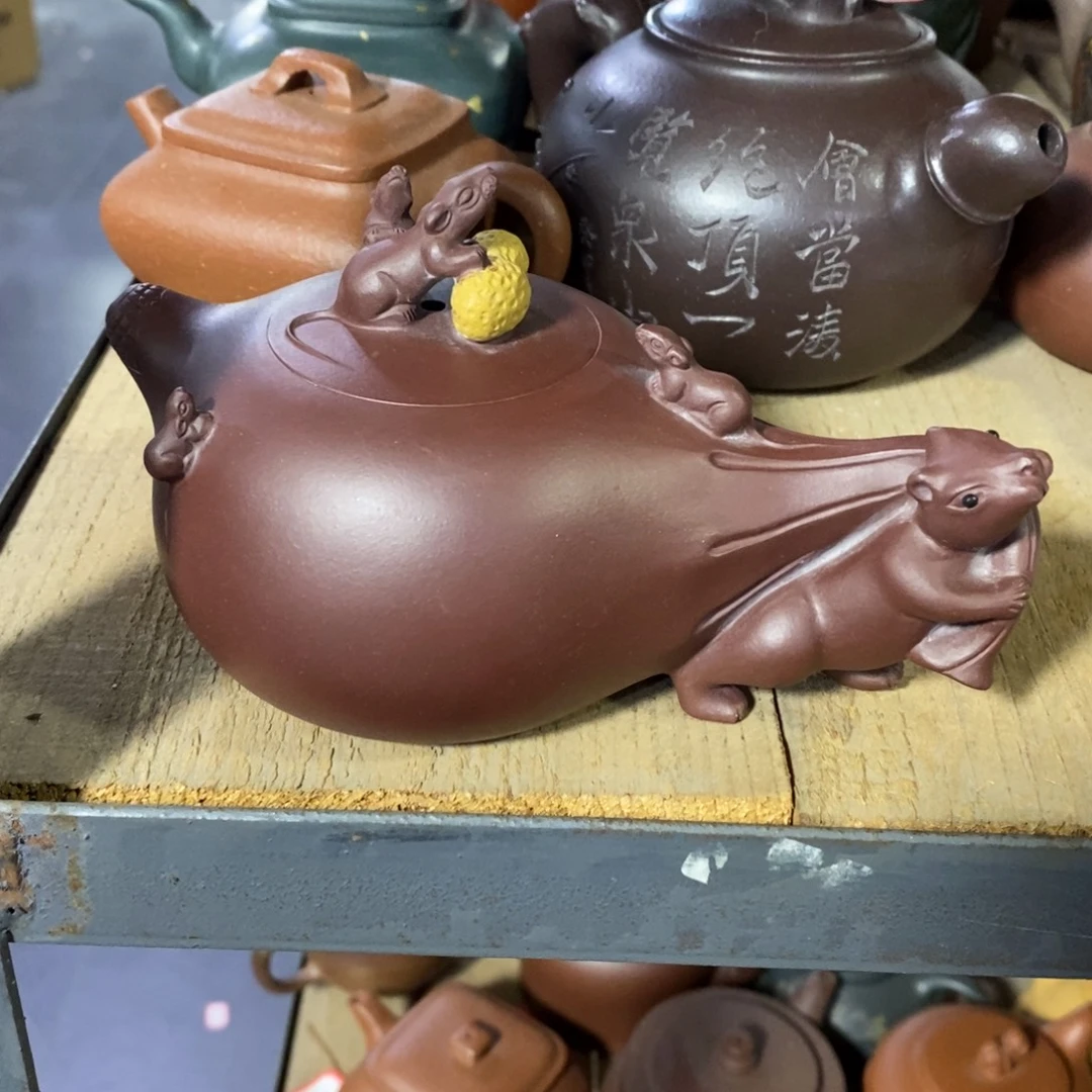 茶壶紫砂原矿手工9