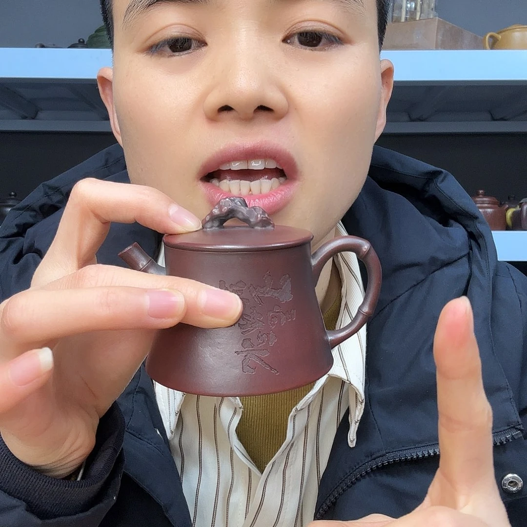 紫砂茶壶民间手艺人全手工制作