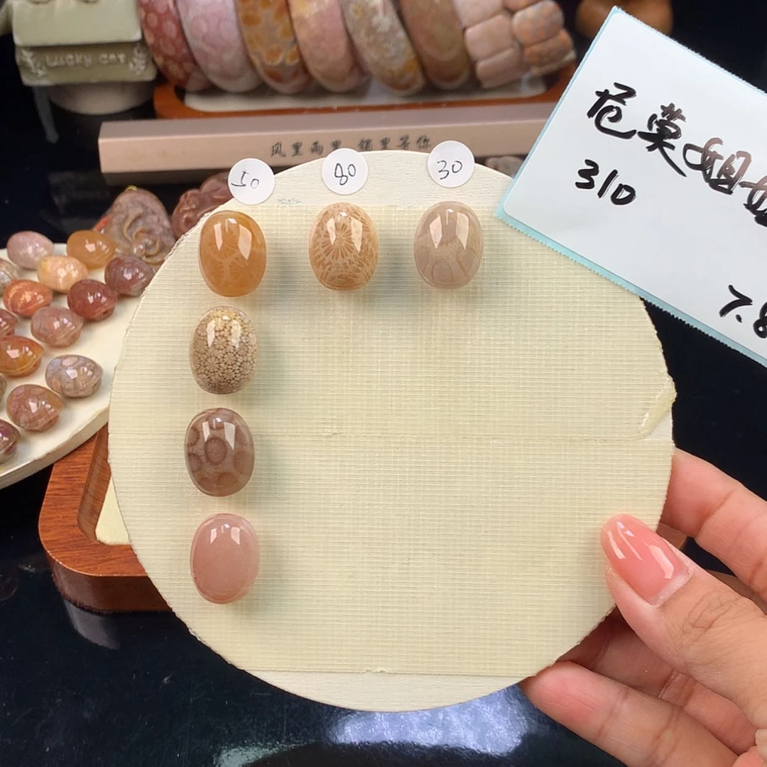 【闪购商品】硅化珊瑚（珊瑚玉）银S925镶嵌颈饰尼**姐