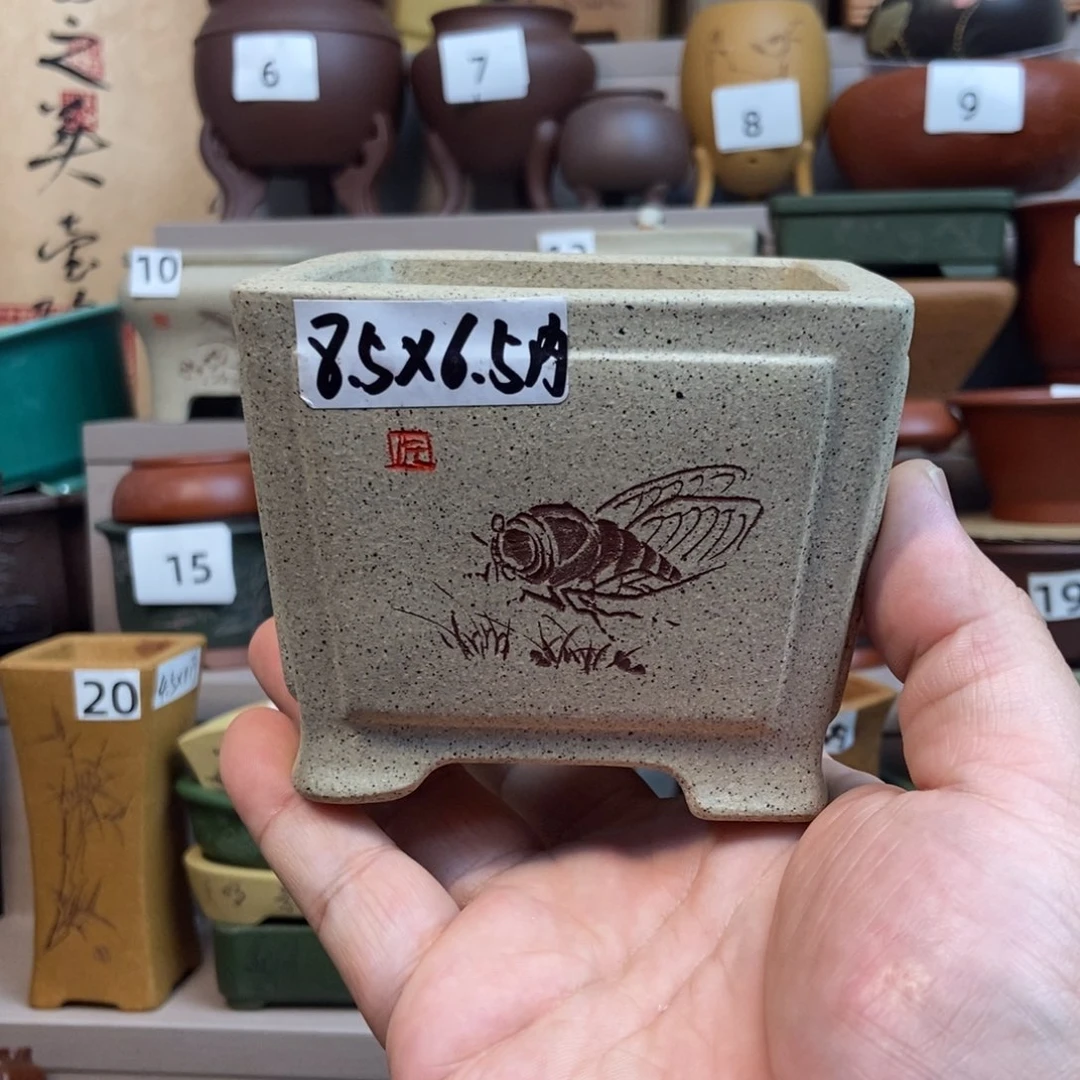 紫砂花盆内口经尺寸