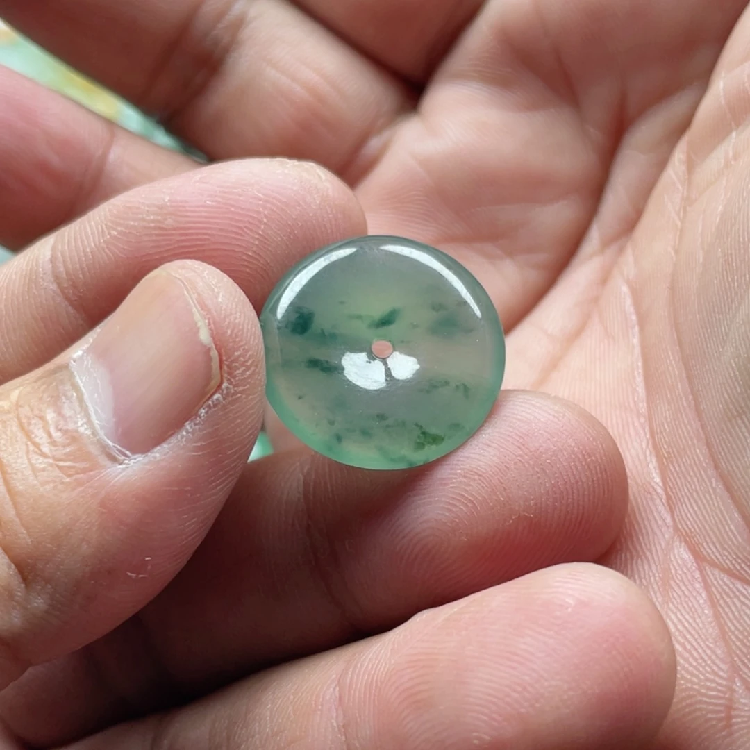 颈饰未镶嵌翡翠L***～翡翠