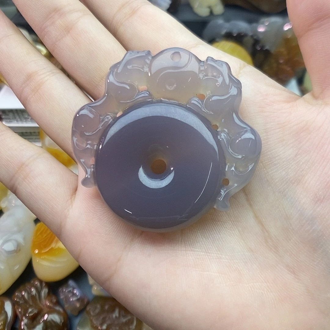 未镶嵌颈饰玛瑙/玉髓