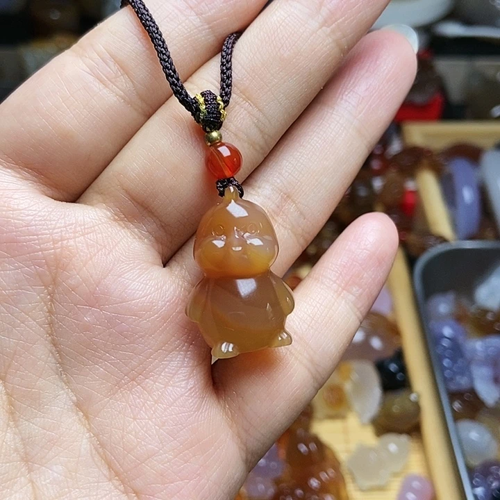 未镶嵌颈饰玛瑙/玉髓随**成