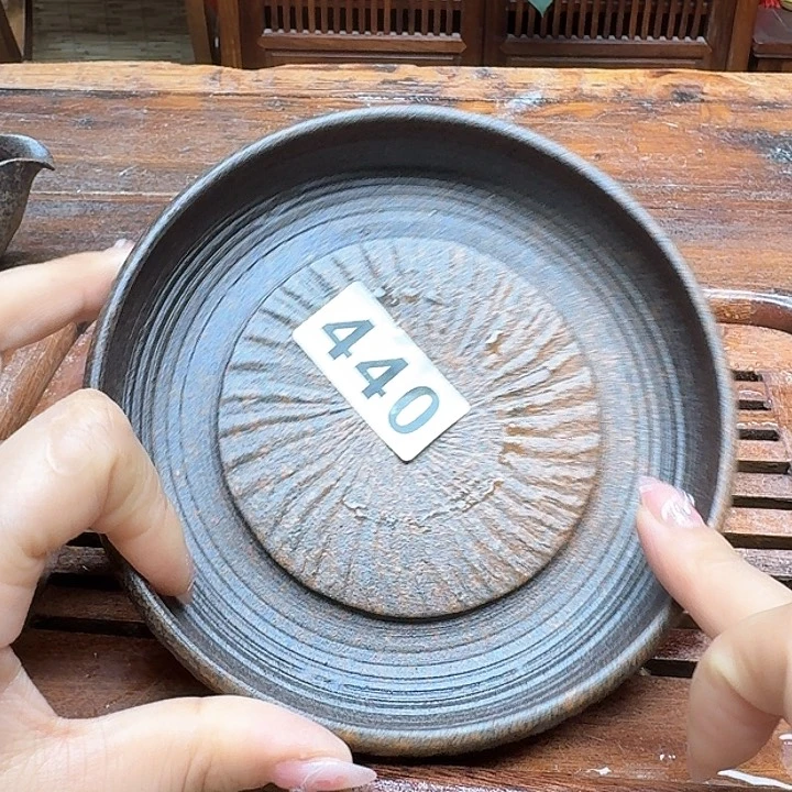 纯手工制作粗陶茶具