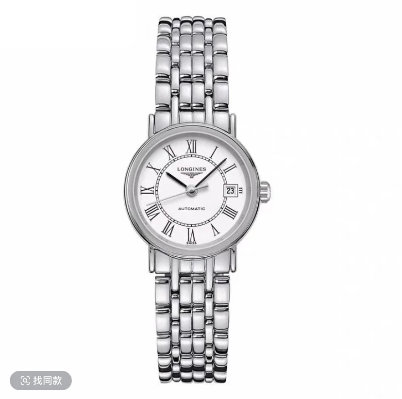 99新 Longines/浪琴 浪琴时尚系列 L4.322.4.11.6 自动上链机械