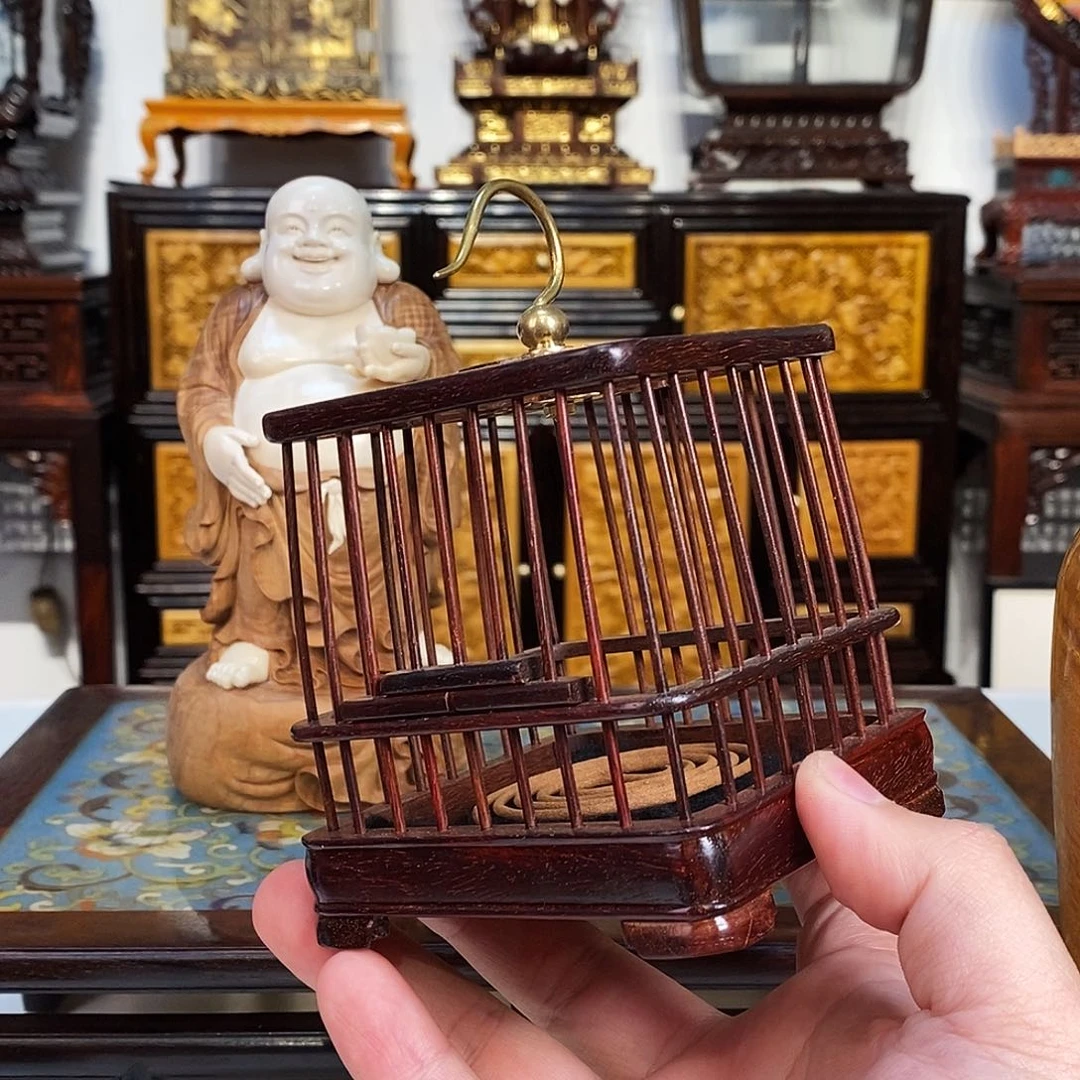 紫檀木类成套家具小叶紫檀笼