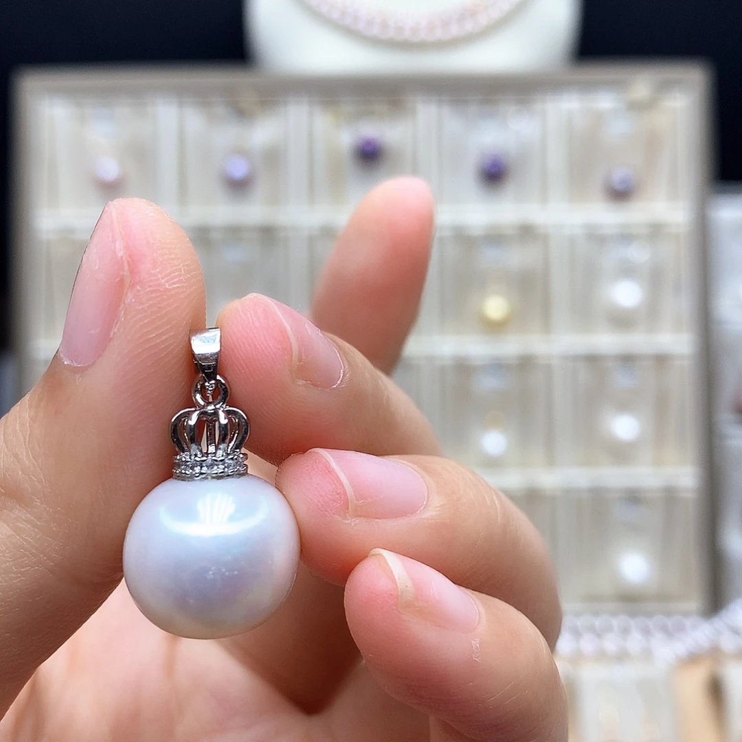 合金淡水珍珠颈饰