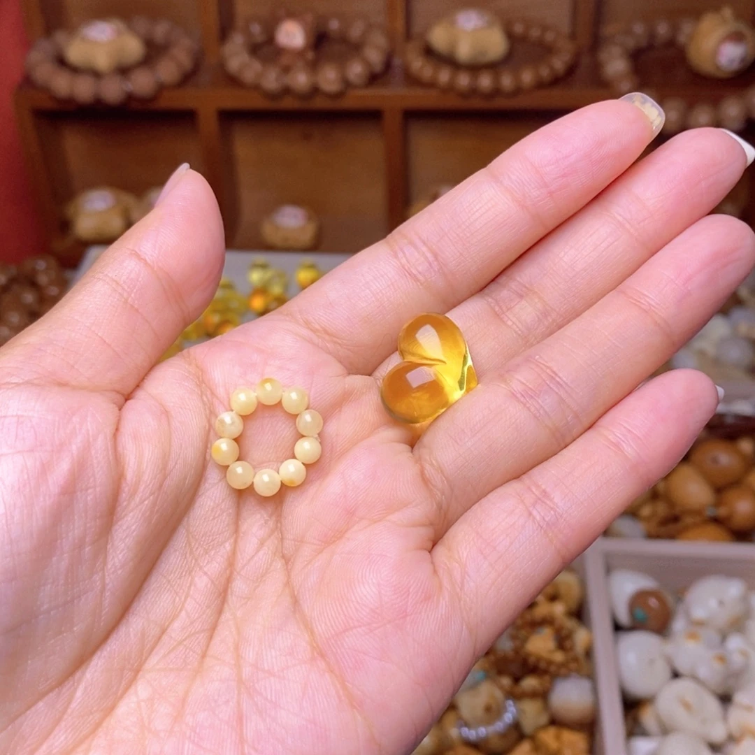 林***鹿手串猴头核桃1.42蜜心蜜卡环