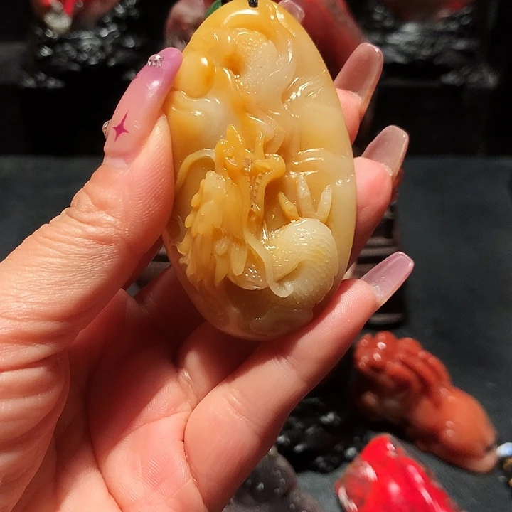 昌化石大师的作品漂亮