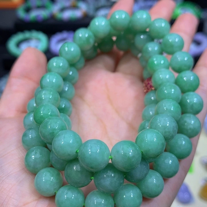 翡翠未镶嵌手链翡翠