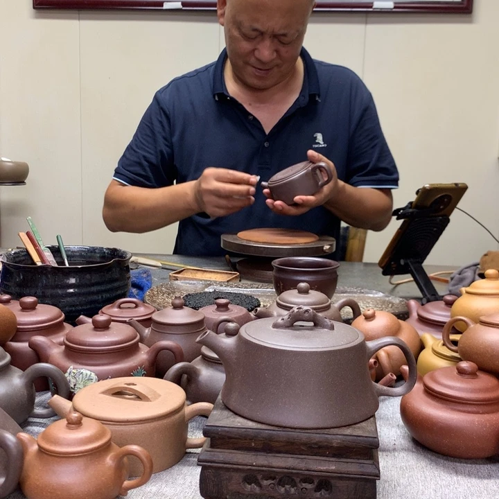茶壶紫泥江南风韵230 C半手工制作