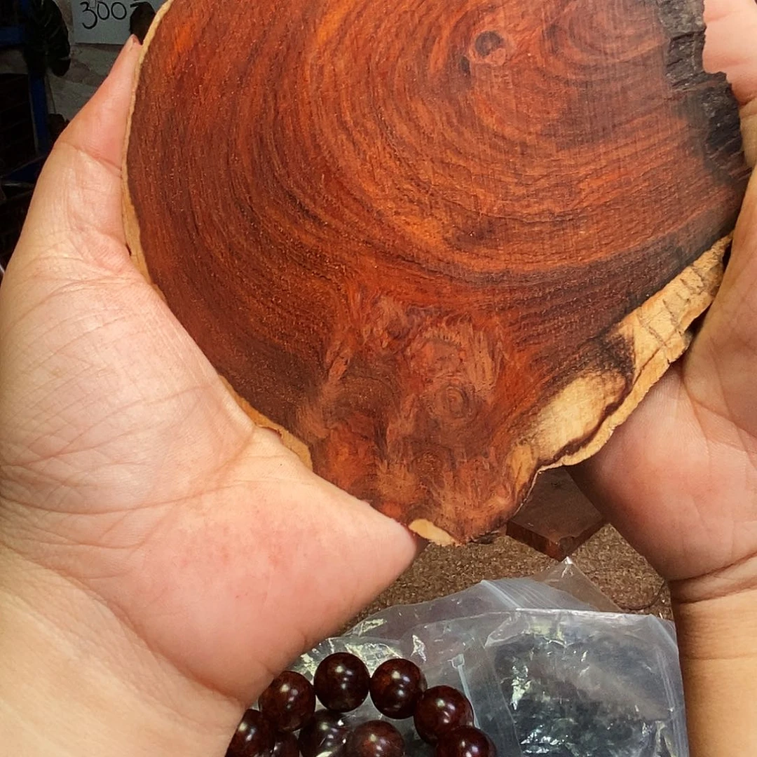 听***听檀香紫檀（小叶紫檀）手串定制加工不退不换