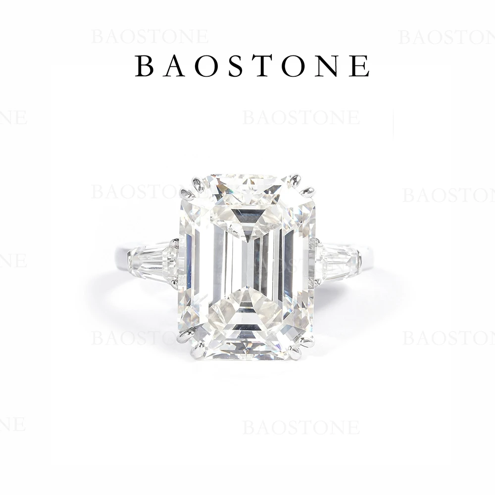 925银合成锆石戒指 【小冰糖戒指女时尚轻奢镶嵌镶钻简约银戒】小众