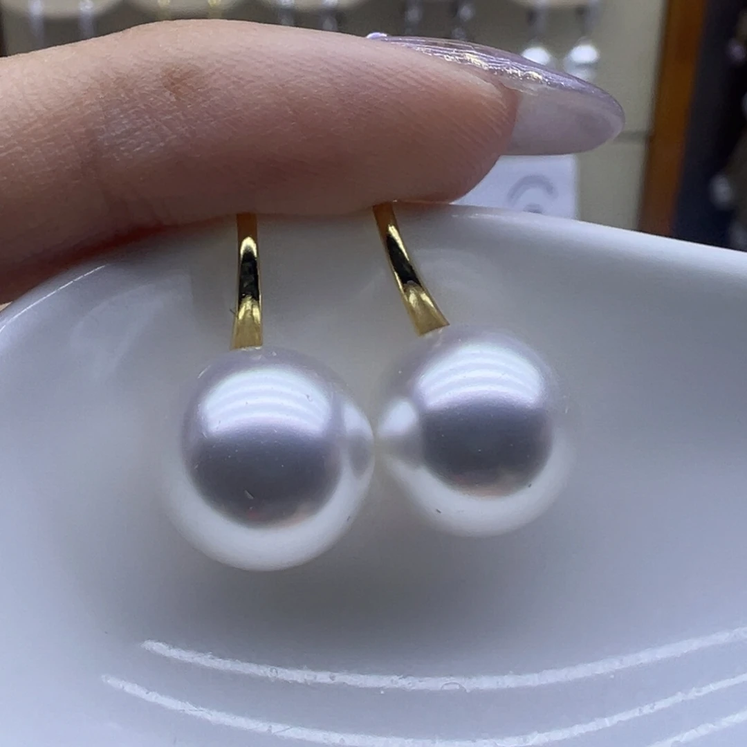 淡水珍珠未镶嵌耳饰