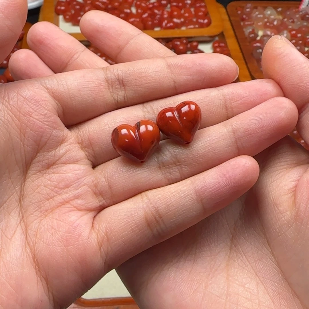 南红玛瑙未镶嵌挂件微瑕不退换