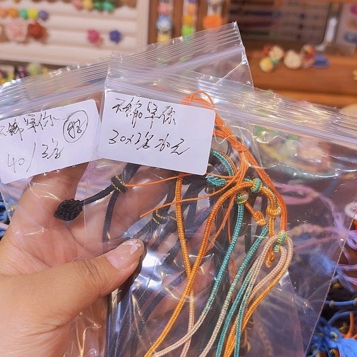 *****织物项链五条一组自拍