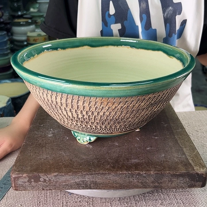 泳坤堂石湾盆陶瓷