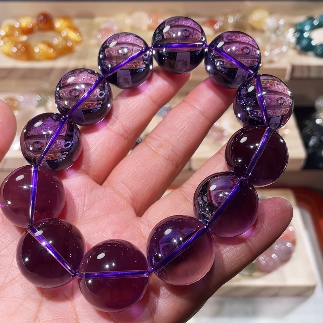 水晶手链未镶嵌紫水晶手链