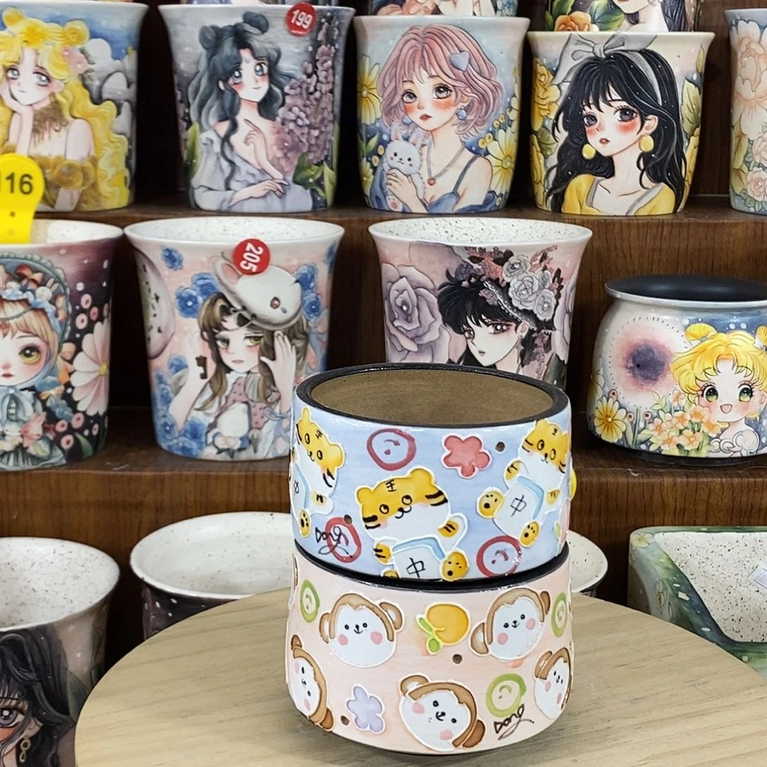 景德镇精品美盆特价8/6.5