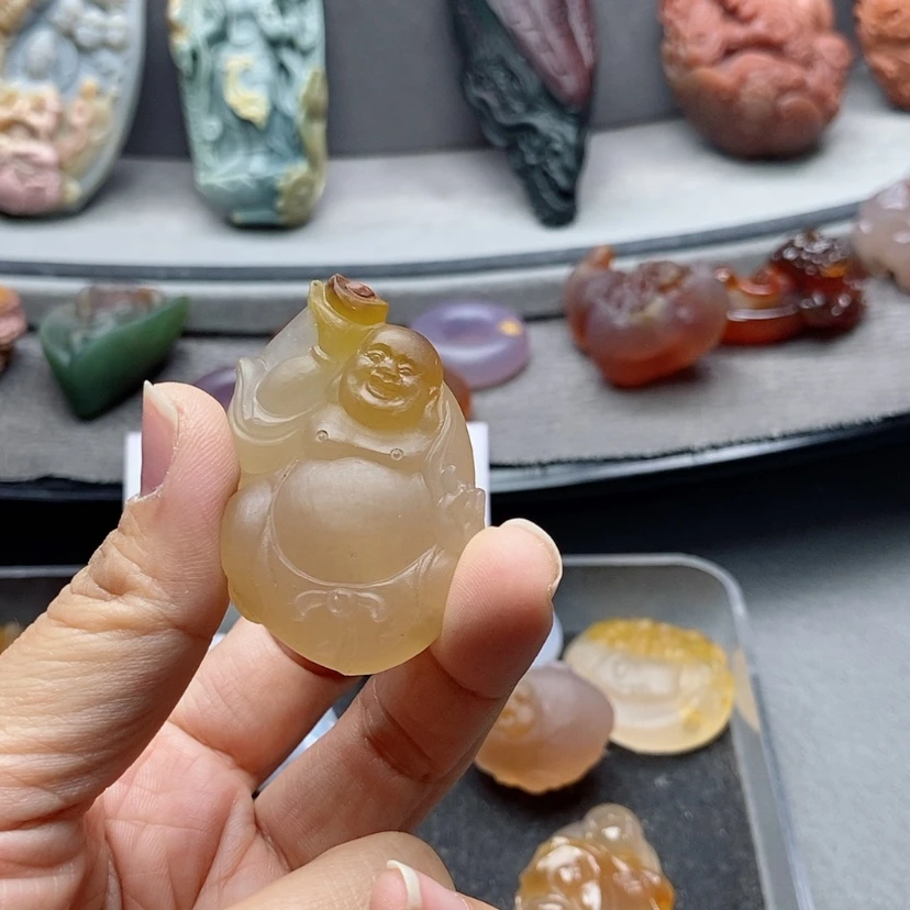 【闪购商品】未镶嵌吊坠定制玛瑙