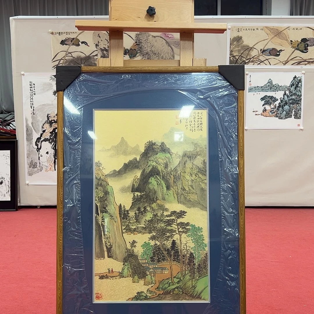 国画杜国庆出版老师艺术精品