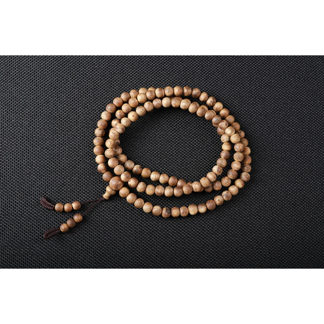 A143 文莱沉香6mm多圈108手串 11.4g