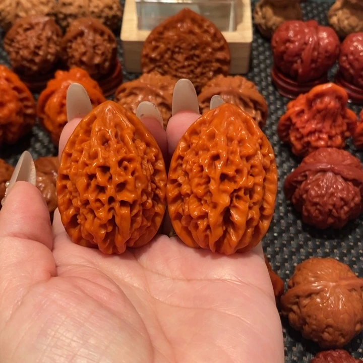 吊坠文玩核桃36超玉化招财鼠0613