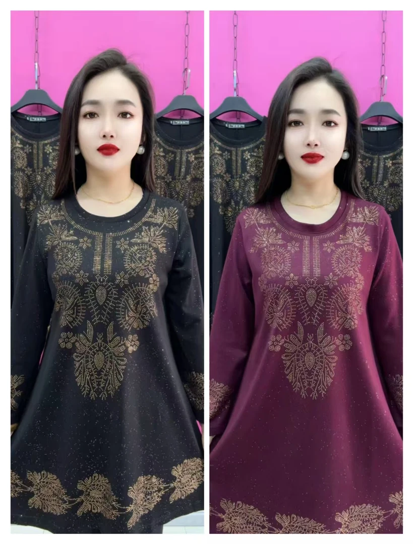 F2-星空钻宽松时尚裙