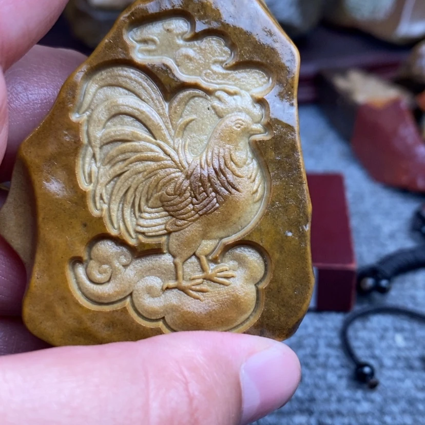 【闪购商品】原石雕刻手把件