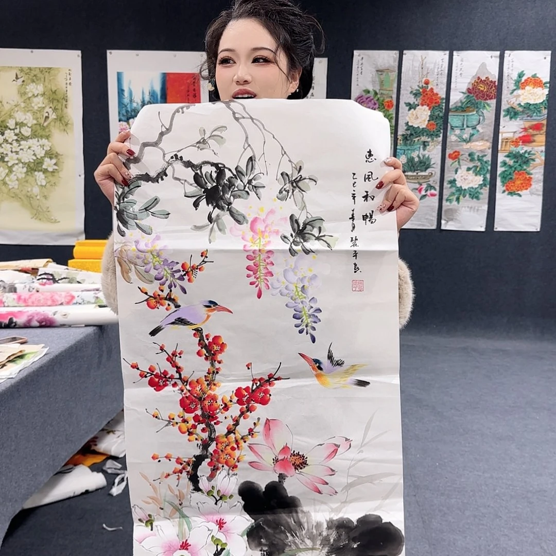 国画非常精美的一幅作品