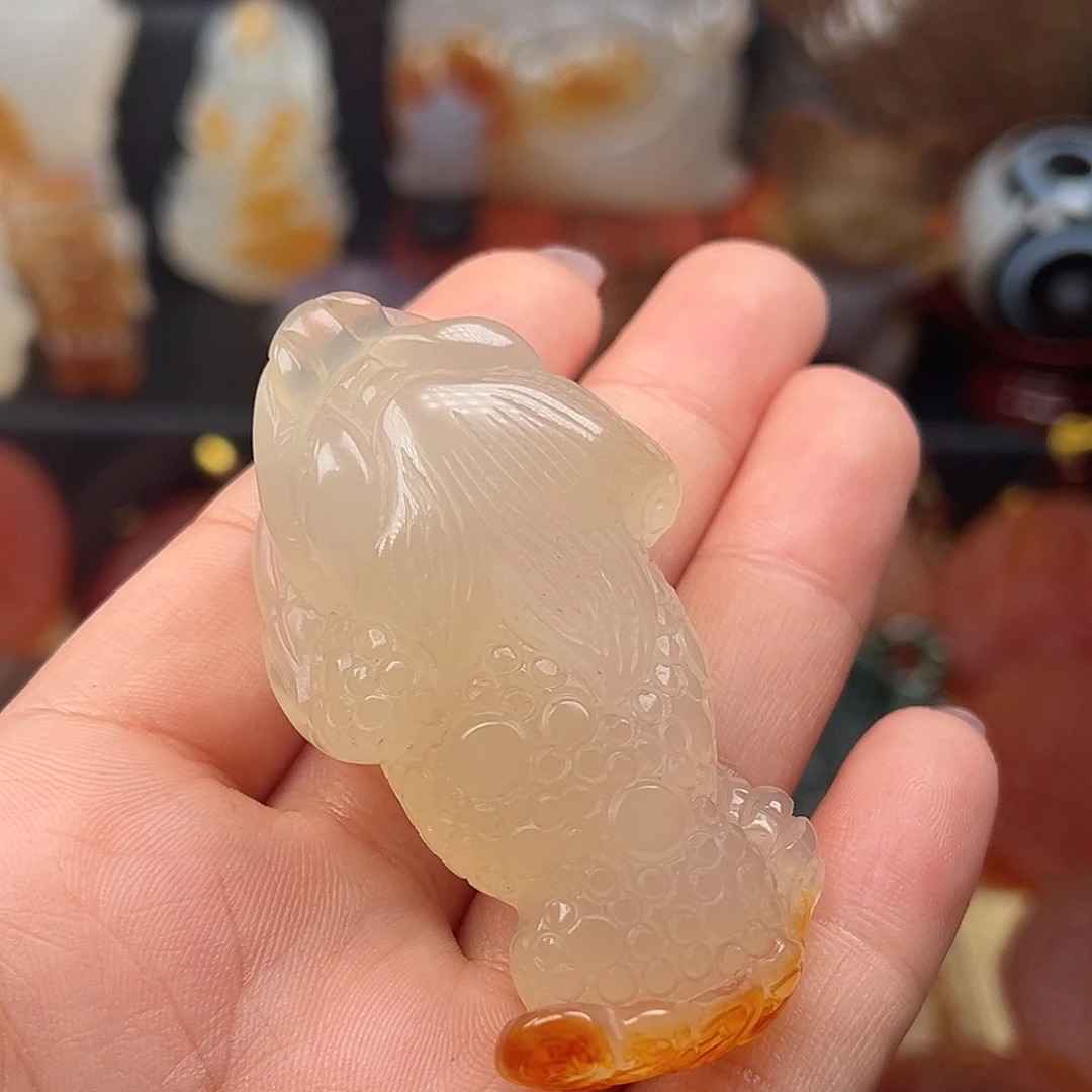****周玛瑙/玉髓未镶嵌颈饰