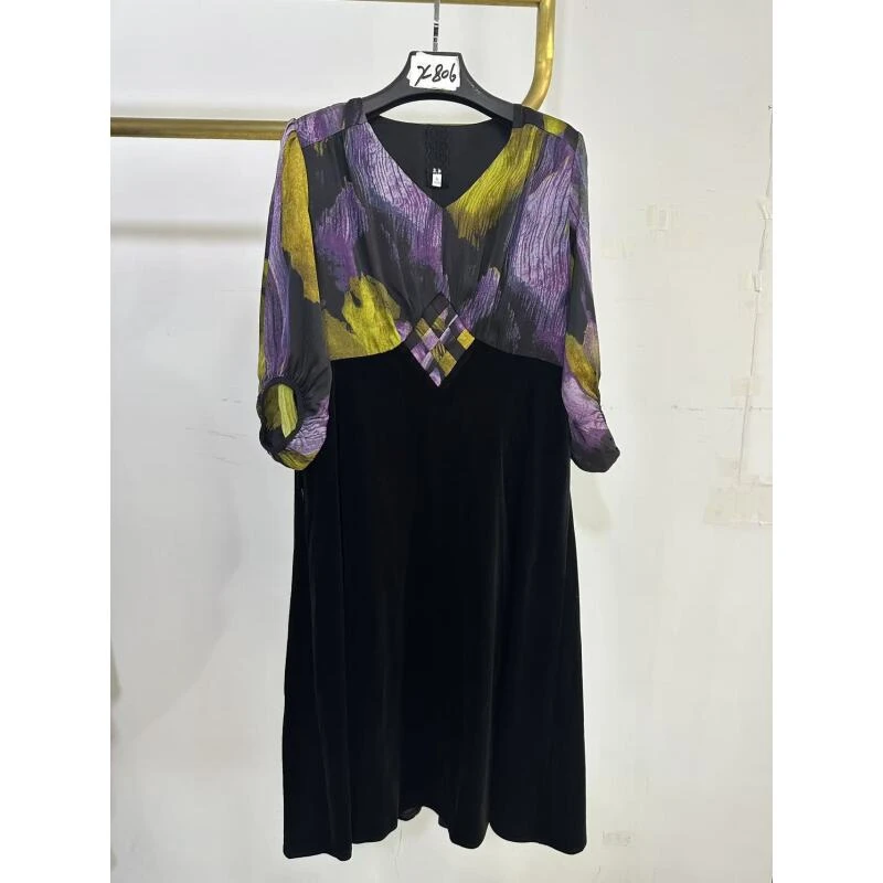 轻奢女装-高级连衣裙X806