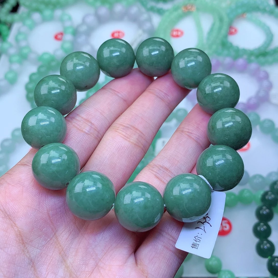 翡翠未镶嵌毛衣链