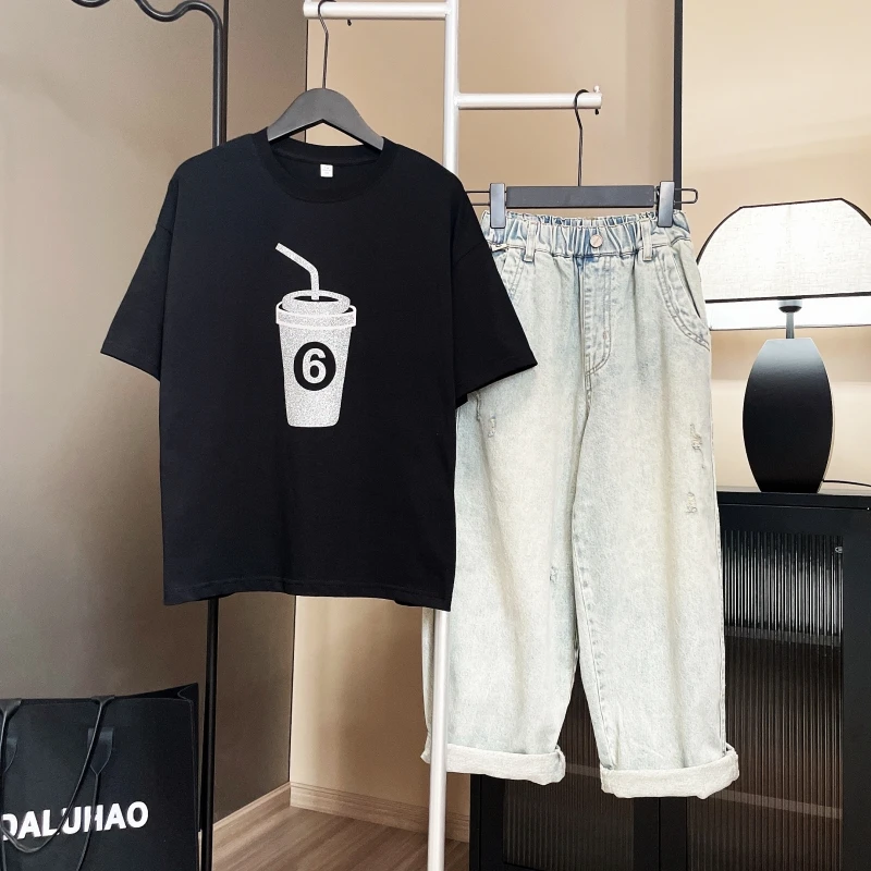 童装儿童韩版夏季短袖T恤中大童男童夏装洋气帅气百搭衣服潮