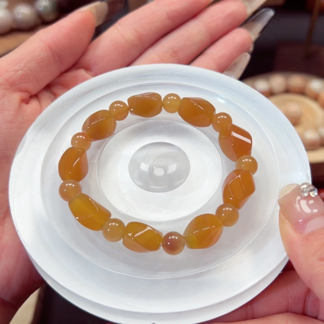 【闪购商品】石英质玉手链未镶嵌?15