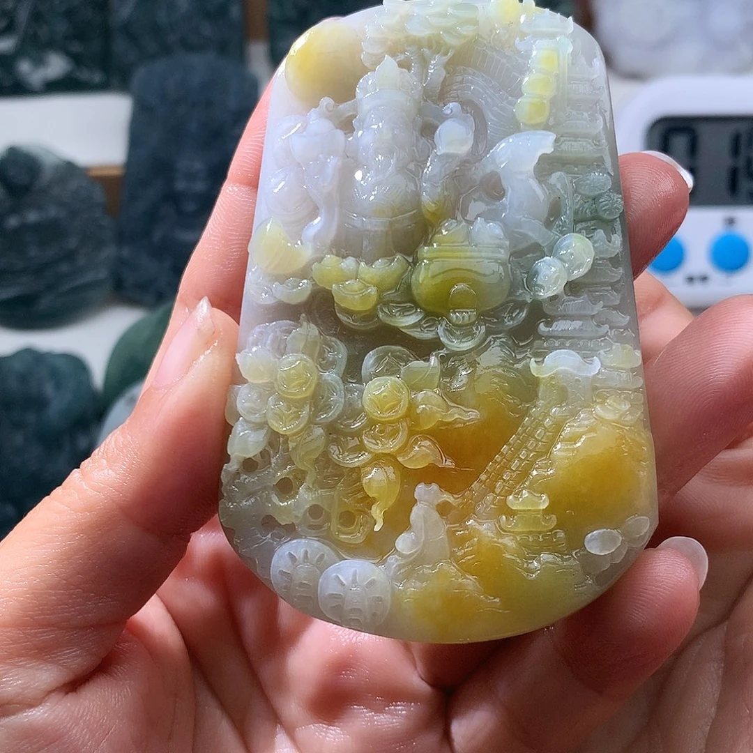 速***司未镶嵌定制翡翠翡翠