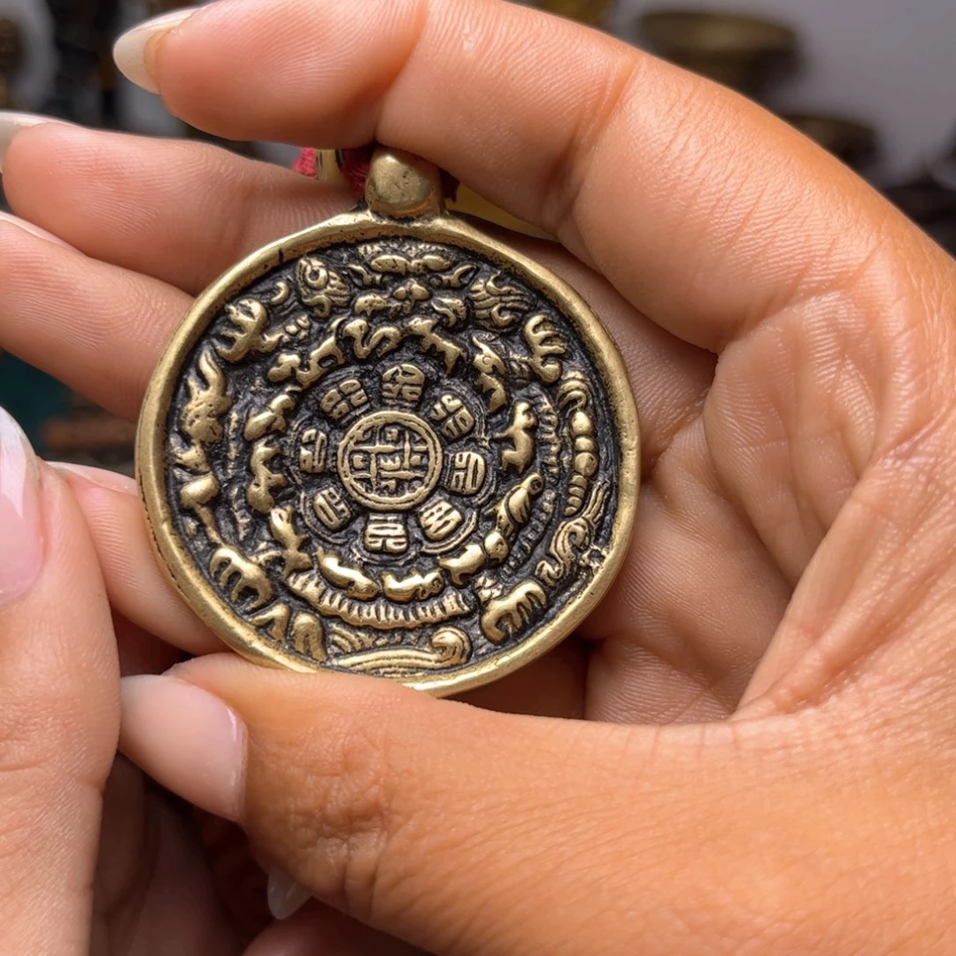 【闪购商品】妮**了九宫牌铜九宫牌同