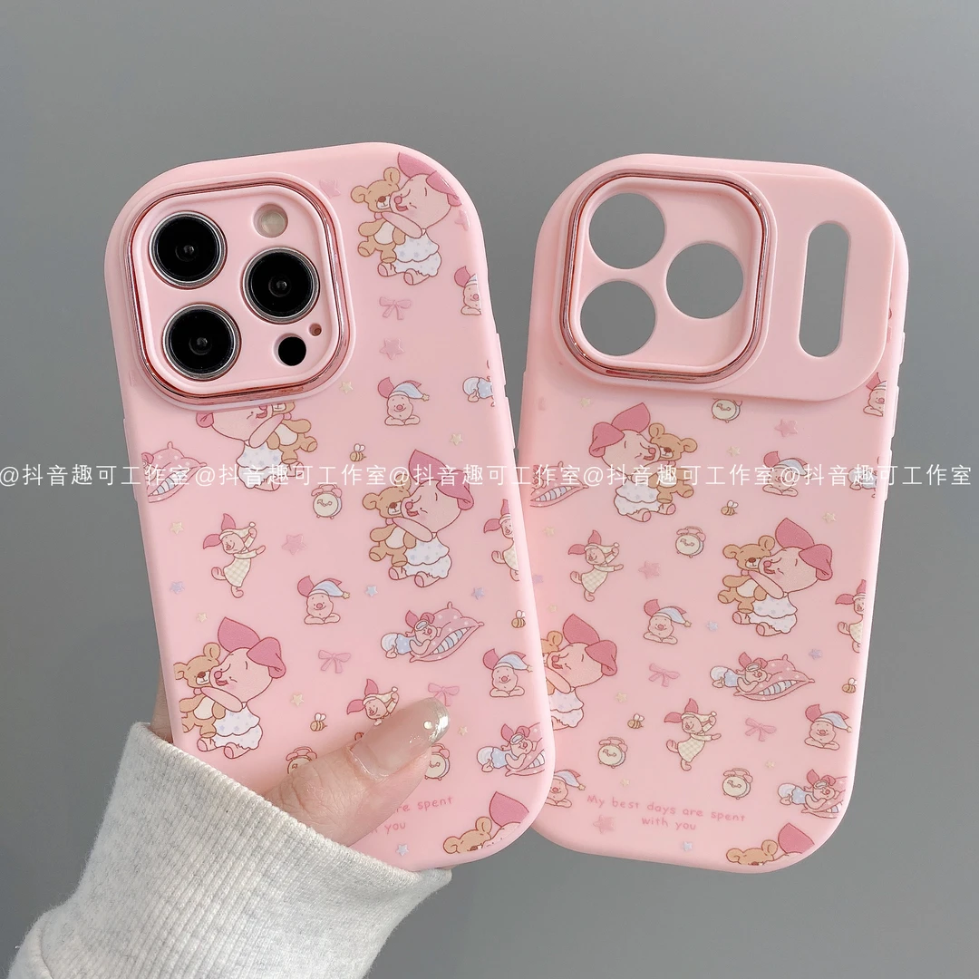 小胖妹适用iphone17promax苹果16手机壳15/14/13/12/11华为皮杰猪