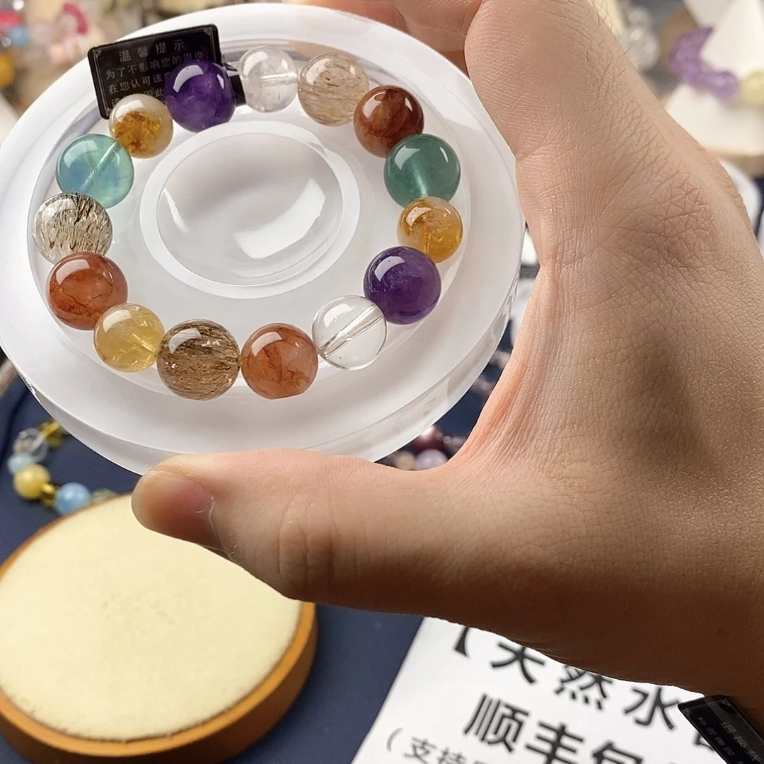 银S925镶嵌手链水晶