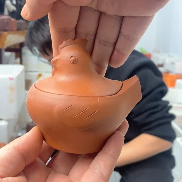 紫砂茶壶黄龙山紫砂手工制作