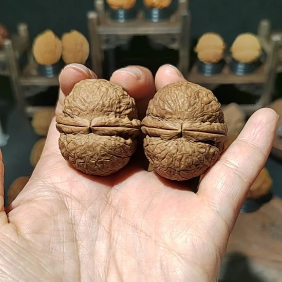 文玩核桃把件福利蛇皮球37尺